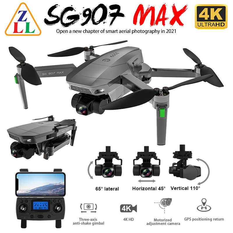 ZLL SG907 MAX GPS Drone 4K Camera 5G FPV WiFi W..